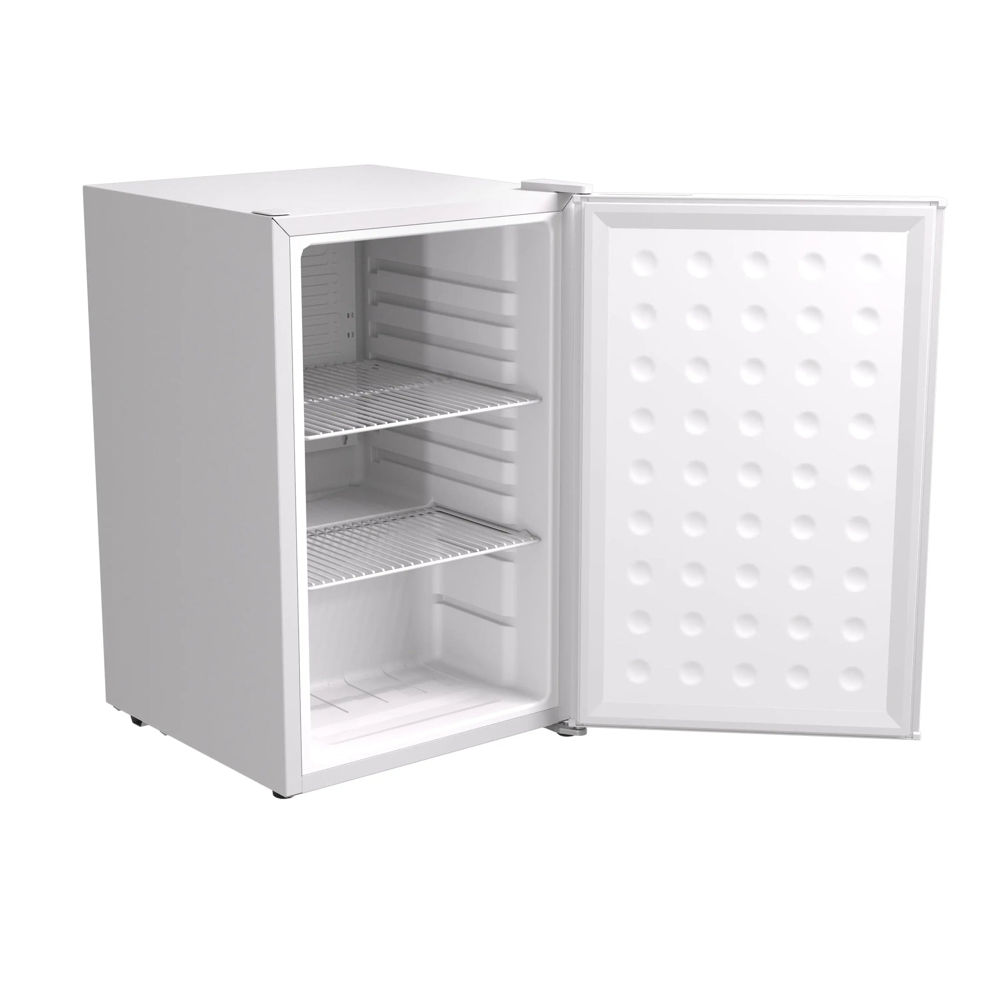 SnowLion Premium 65L Solid Door 2.3 Cu.ft. Freestanding Under-Counter Mini Fridge in White SnowLion Solid Door Large