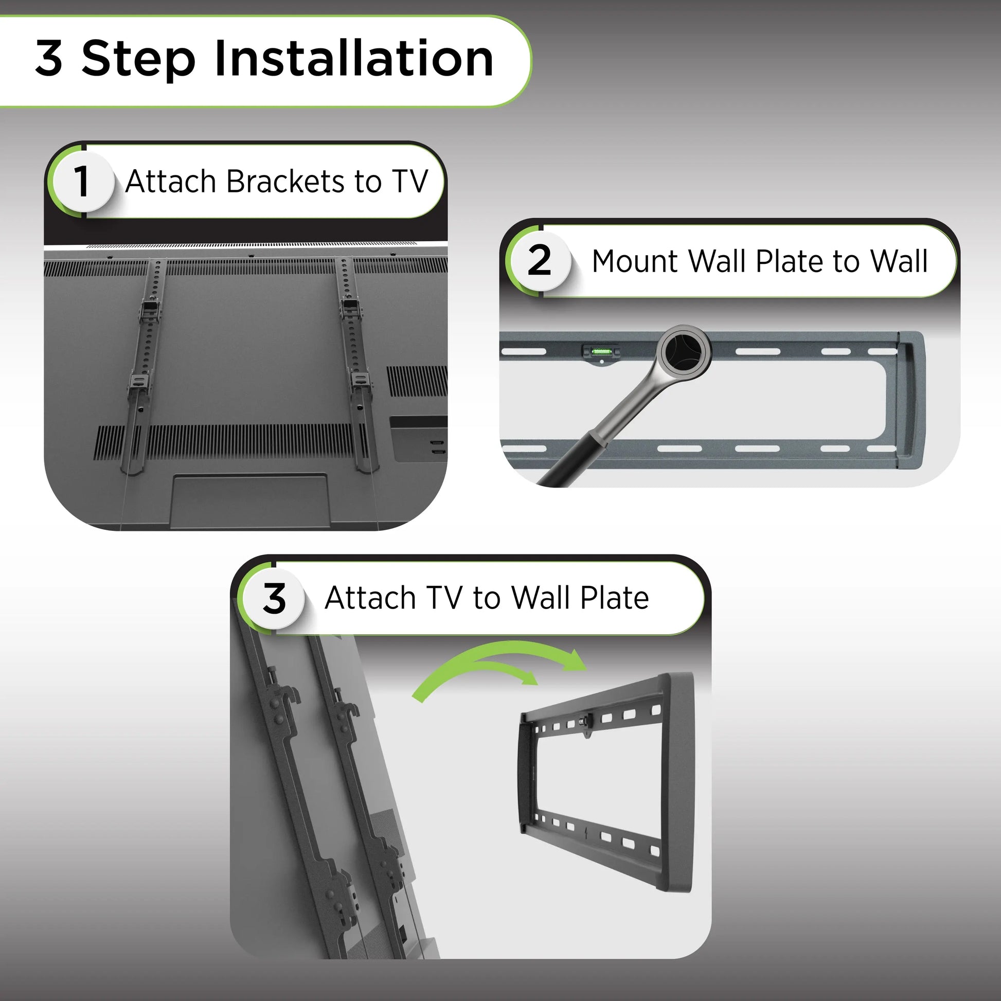 ProMounts Tilting TV Wall Mount for 37" to 110" TVs Up to 143lbs (UT-PRO640) - One Products