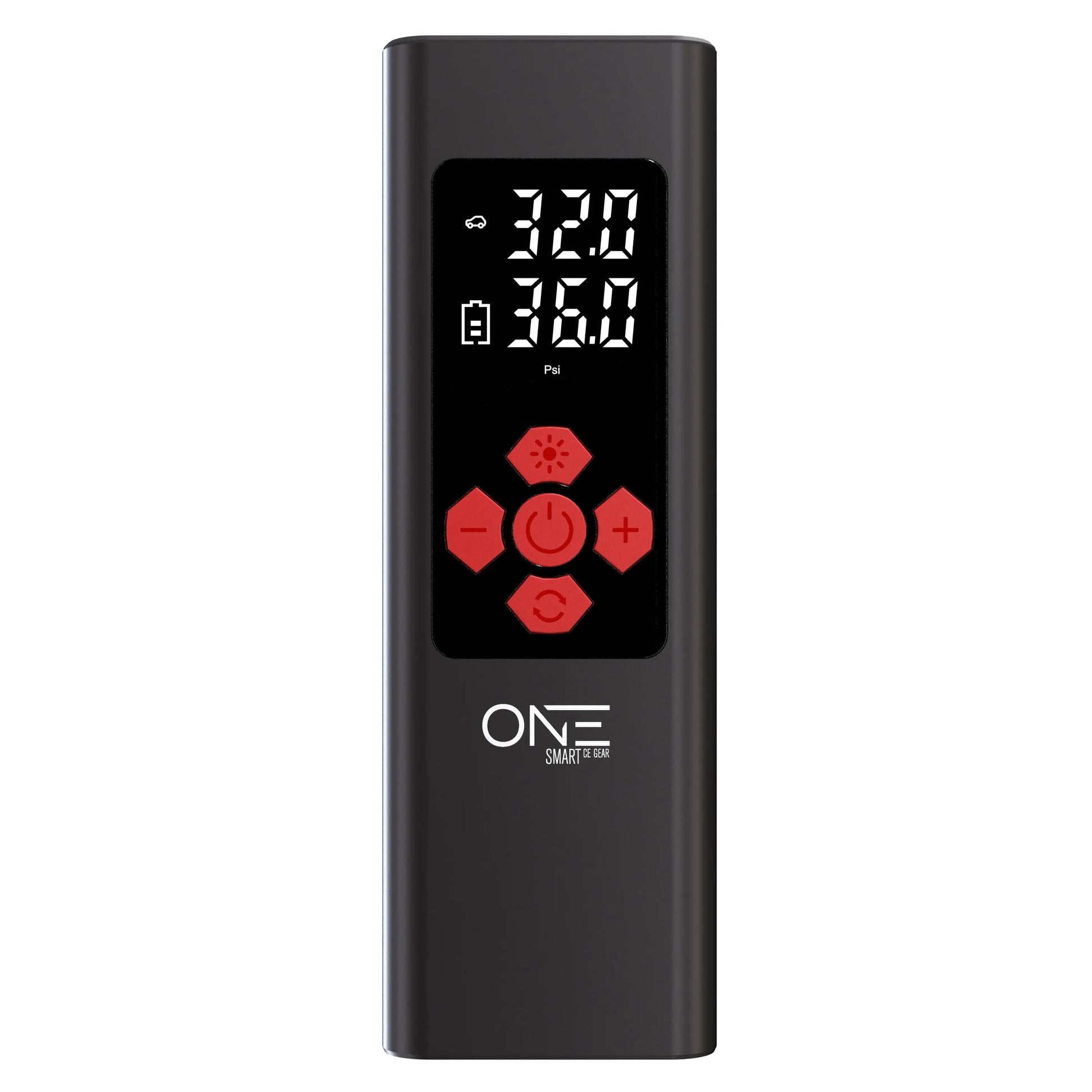 ONE Tire Inflator Portable Air Compressor,150PSI Portable Air Pump, Accurate Pressure LCD Display, Digital Electric Tire Pump for Cars, Bikes, Motor Bikes and Balls, Long Lasting 7800mAh/11.1V battery - One Products